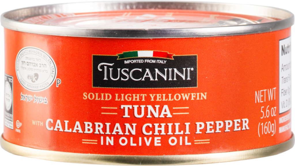 Tuna Solid Light Oil With Chili Peppers Can 5.6Oz Tusc - Kayco